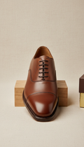 Oxford Shoe in Espresso Brown Leather